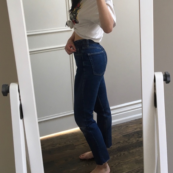 American Apparel high waisted denim jeans - Picture 3 of 5
